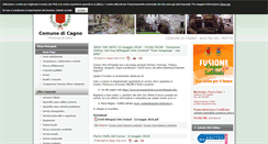 Desktop Screenshot of comune.cagno.co.it